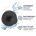 thumbnail image 3 of FEOYA Wall Hooks Adhesive Suction Cup Stainless Steel No Drill Gray, 3 of 7