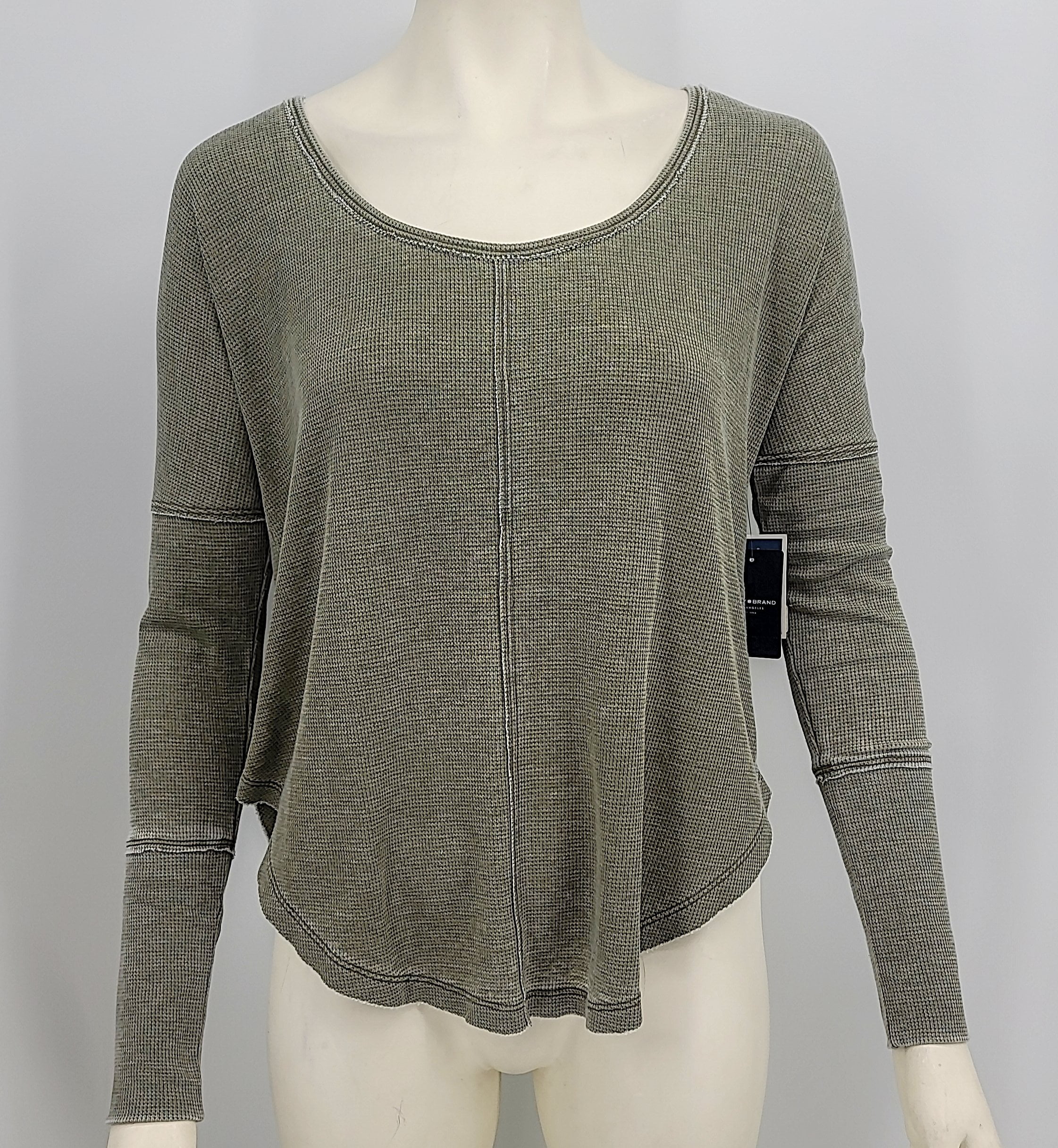 Details about   Lucky Brand Women's Long Sleeve Scoop Neck Pointel Choose SZ/color 