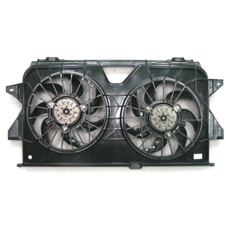 Agility Auto Parts 6015108 Dual Radiator and Condenser Fan Assembly for Chrysler Dodge Specific Models Fits select: 2005-2007 CHRYSLER TOWN & COUNTRY 2005-2007 DODGE GRAND CARAVAN
