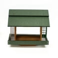 thumbnail image 5 of Outdoor Leisure Products Model GM2-1TGC Classic Deluxe Bird Feeder Made with High Density Poly Resin finishe in Turf Green and Cedar, 5 of 6