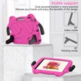 thumbnail image 6 of Allytech Kids Case for Apple iPad 10.2 9th 8th 7th Gen, iPad 10.2" Case 2022/2021/2020, EVA Rubber Handle Stand Shockproof Drop Protection Lightweight iPad 10.2 Case Cover for Kids - Rose, 6 of 8