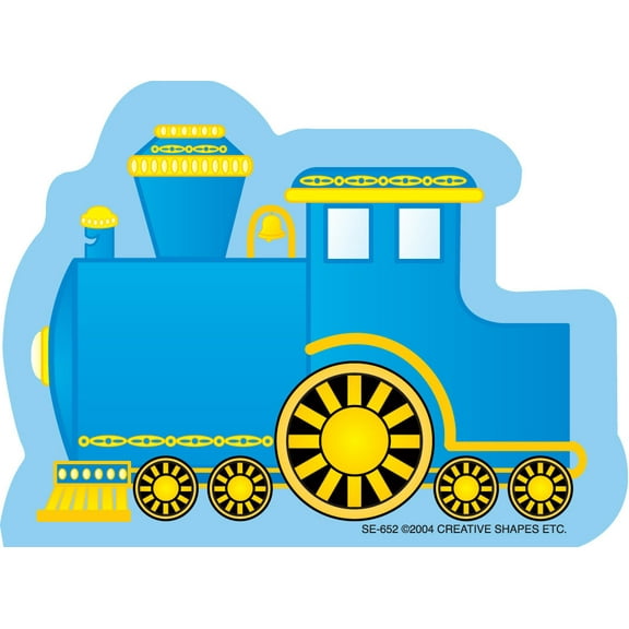 SHAPES ETC. Mini Notepad - Train Engine