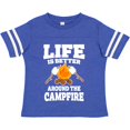 thumbnail image 3 of Inktastic Life is Better Around the Campfire Boys or Girls Toddler T-Shirt, 3 of 5