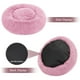 thumbnail image 4 of Cama para perros, cómoda, redonda, suave, lavable, con cojín para gatos, camas para mascotas pequeñas y medianas (rosa), 4 of 5