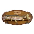 thumbnail image 1 of Hanging Wood Simulated Fish Wall Decoration DECORATION For Home Decorative 39x19.5x1cm, 1 of 7