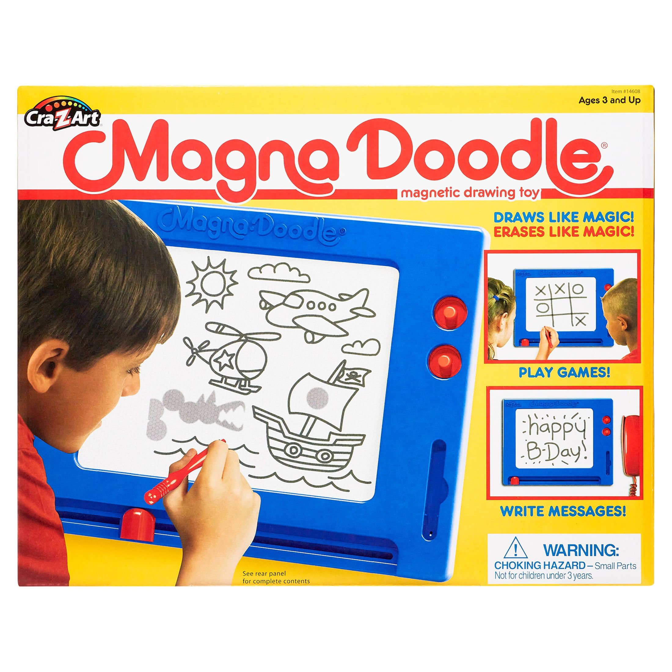Cra-Z-Art Retro Magna Doodle, Magnetic Drawing Toy