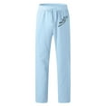 thumbnail image 4 of WEAIXIMIUNG Pantalon de Neige Homme Mode Décontractée Imprimé Lin Poche Pantalon à Lacets Grande Taille, 4 of 4