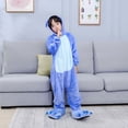 thumbnail image 4 of Pijama de una pieza de Disney Lilo & Stitch para adultos y niños, de peluche, de dibujos animados, Kigurumi, ropa de abrigo de invierno, regalo de Navidad., 4 of 6