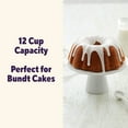 thumbnail image 6 of Wilton Everyday Non-Stick Bundt Cake Pan 9.51" Fluted Tube Baking Pan, Packaging May Vary, 6 of 12