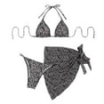 thumbnail image 1 of Trajes de Baño de Bikini de Mujer Impreso Conjunto de Bikini de 3 Piezas, Traje de Baño de 3 Piezas Sexy Y Elegante, 1 of 7