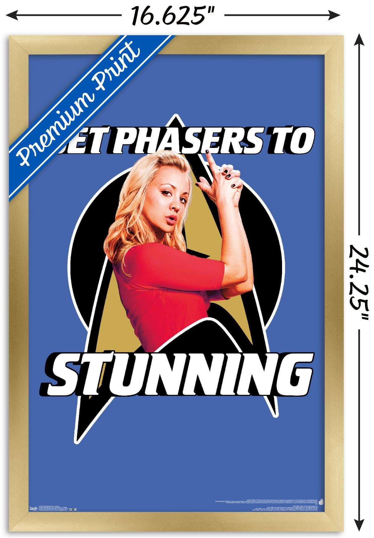 The Big Bang Theory - Penny Wall Poster, 14.725" x 22.375", Framed