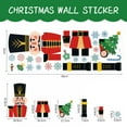 thumbnail image 4 of Christmas Fridge Door Decoration Sticker, Creative Fridge Door Snowflake Nutcracker Sticker, PVC Christmas Soldier Wall Sticker Christmas Decorations, 4 of 4
