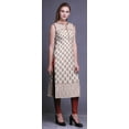 thumbnail image 3 of Bimba Kurti Droite Imprimée pour Femmes Sans Manches Tenue d'Été Kurta Tunique Grande, 3 of 5