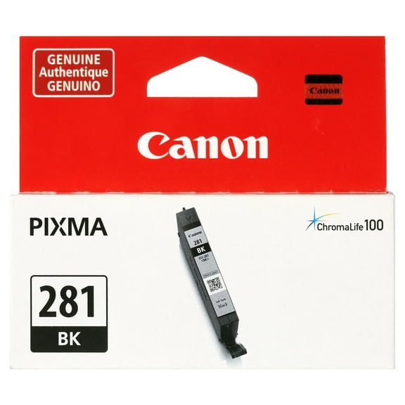 Canon 2091C001 (CLI-281) ChromaLIfe100  Ink 750 Page-Yield Black
