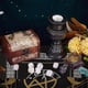 thumbnail image 4 of 2 piezas de tela Luna Sol Estrella Pentagrama Celestial Tarot Deck Tapiz Espiritual Mantel Poder Sagrado Tela Astrología, 4 of 9