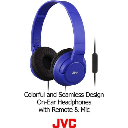 JVC - Wired Over-the-head Headset - Black