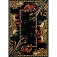 thumbnail image 1 of Unique Loom Barnyard Rooster Design Area Rug 10' x 14' Rectangular Black/Ivory, 1 of 2