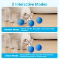 thumbnail image 4 of Interactive Cat Toys, Cat Toys Ball Fast Rolling in Pouch, Automatic Motion Activated Moving Ball Hide and Seek Game for Indoor Exercise Kicker, 4 of 8