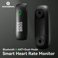 thumbnail image 4 of ROCKBROS Cycling Heart Rate Sensor Chest Strap Monitor Bluetooth Data Tracker Waterproof & Adjustable ANT for Running/Work Out/Cycling/Sport, 4 of 15