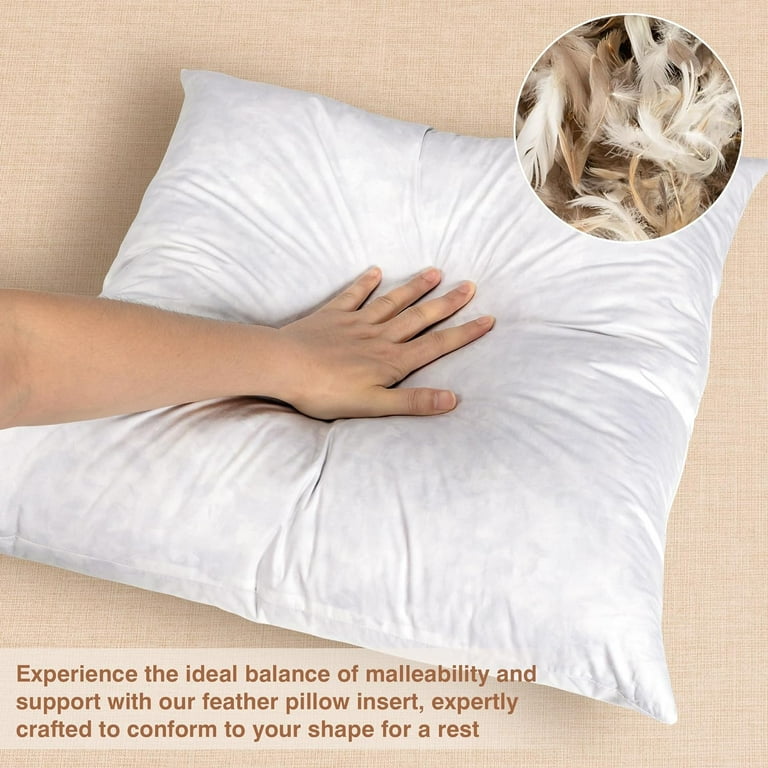 Euro pillow insert size discount