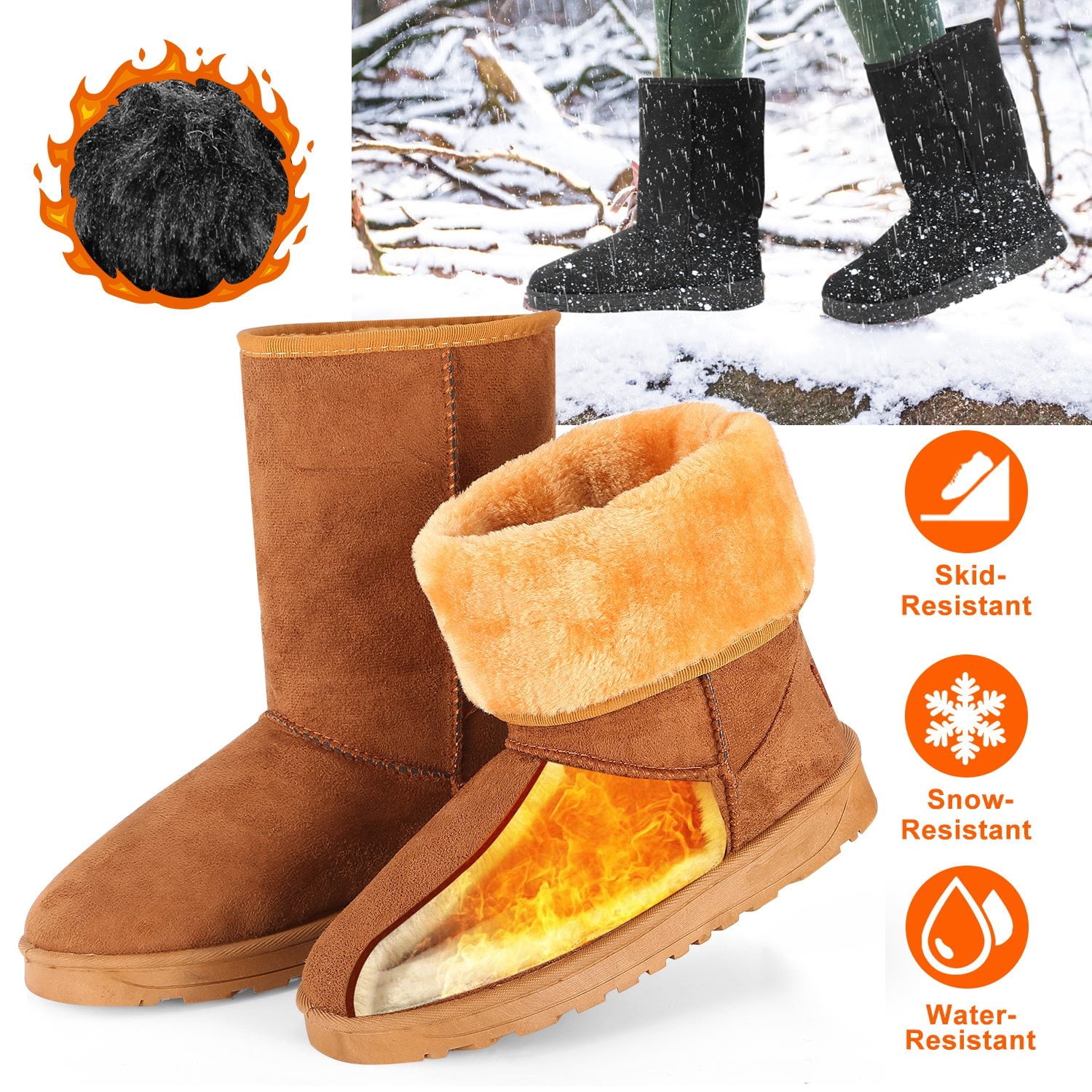 Merrell - Winter Pull On - Earth - US Mens 12 M - Walmart.com display picture 3
