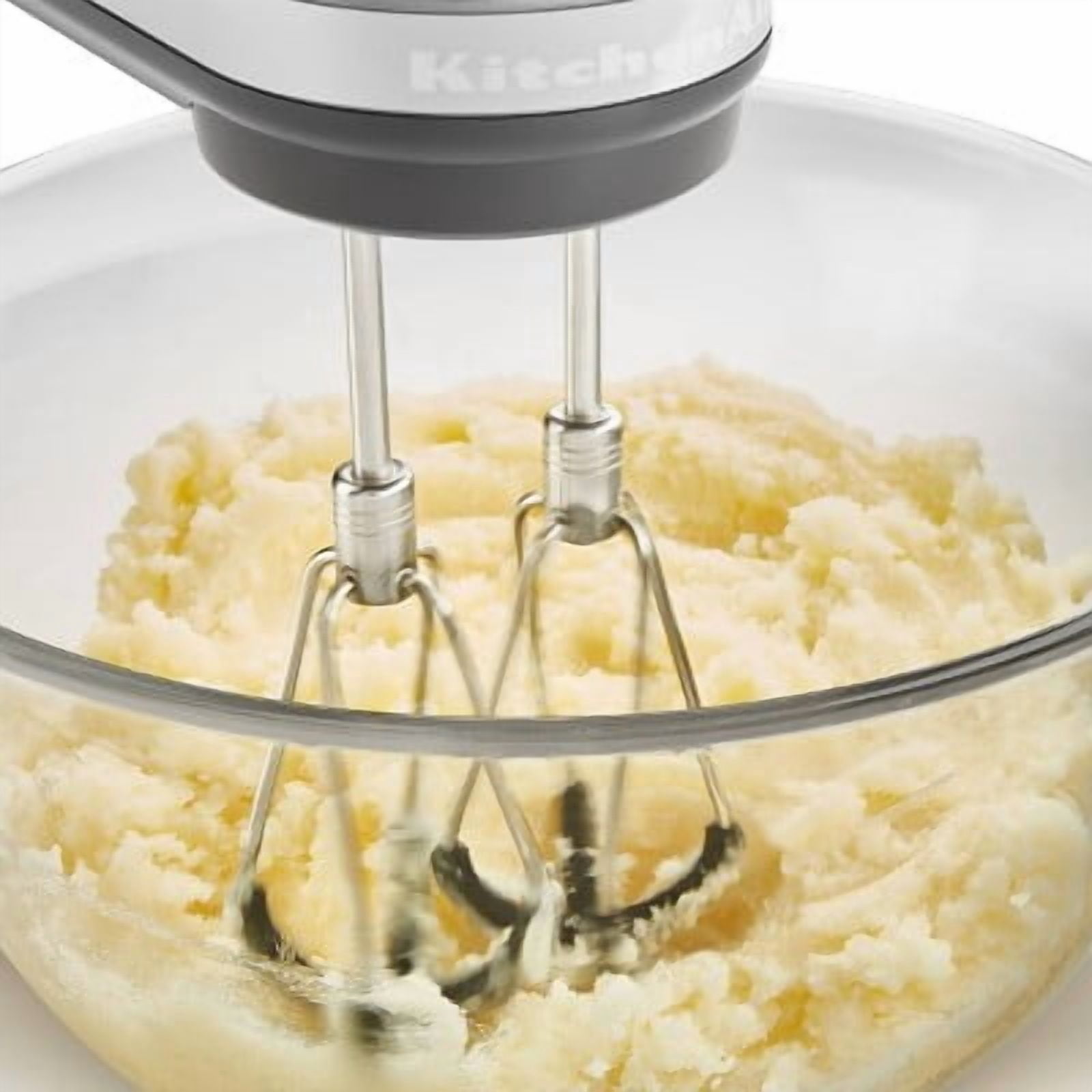 Flex Edge Beater Accessory for Hand Mixer - Silver: Stainless Steel, Dishwasher-Safe, Standard Beaters