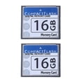 thumbnail image 1 of 2X Professional 16GB Compact Flash Memory Card(White&Blue), 1 of 3