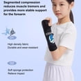 thumbnail image 3 of Tnobhg 2Pcs Volleyball Arm Padded Sleeves for Teens Breathable Ice Silk Fabric Protective Pad Wrist Protection Pain-free Forearm Sleeve, 3 of 7