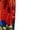 Red, variant on Women's Pants, Vintage Flower Printed Wide Leg Trousers, Loose Fashionable Casual Daily Stylish Bottoms