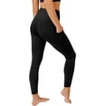 thumbnail image 1 of Emprella High waist tummy control black legging with 3 Pockets, 1 of 8
