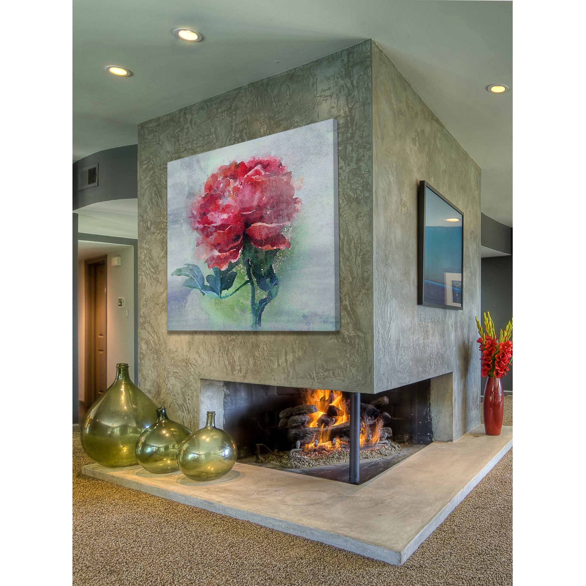 "Radiance" Painting Print on Wrapped Canvas