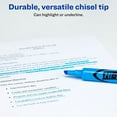 thumbnail image 3 of Hi-Liter Desk Style Highlighter Chisel Tip Light Blue Ink Dozen 07746, 3 of 8