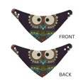 thumbnail image 6 of Goofa Boho Owl Pattern Pet Scarf Bandana - Adjustable and Comfortable,Dog Scarf Bib Kerchief Breedfor Dogs and Cats-Small, 6 of 8