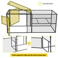 thumbnail image 6 of Aivituvin Chicken Run Extension for Chicken Coop Large Metal Frame Expanded Enclosure, 6 of 6