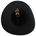 thumbnail image 4 of Sedona Wool Felt Cowboy Hat - M - Black, 4 of 6