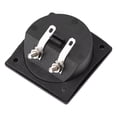 thumbnail image 5 of GUYUTING Easy Install Speaker Terminal Box Black ABS Silver Connectors Fits 5mm Cable for DIY Speaker Projects Home Audio, 5 of 8