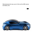 thumbnail image 4 of SHARE SUNSHINE Wireless Mouse, 2.4GHz Car Shape Computer Mouse, Optical Cordless Mice with USB Receiver for Laptop PC Computer, Lake Blue, 4 of 8