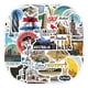 thumbnail image 1 of Stickers World Landmark, 52 unidades, vinilo impermeable para viajes, 1 of 2