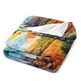 thumbnail image 3 of Ocean Lighthouse Flannel Throw Blanket for Gifts for Women Men Girls Boys All Seasons, 3 of 8