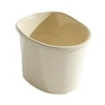 thumbnail image 2 of Cubo de baby shower bañera bañera no deslizamiento de la bañera de bañera para bebés cubo de baño infantil para niños y niñas bebés 0-4 años crema, 2 of 9
