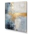 thumbnail image 2 of Designart "Gilded Winter Serenity II" Winter Landscape Canvas Art Print, 2 of 7