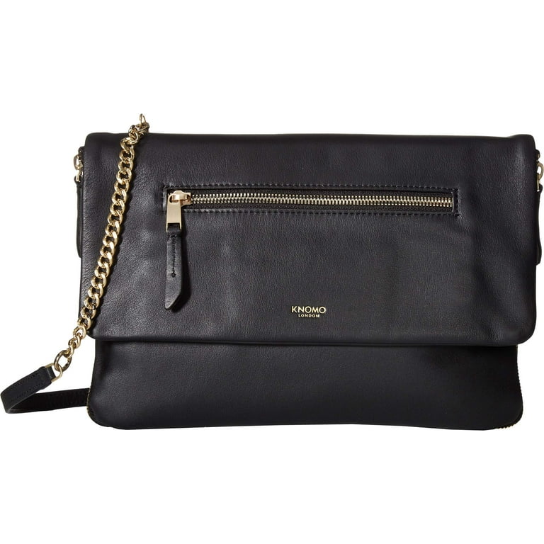 Knomo London Mayfair Luxe Elektronista Leather Digital Clutch Shoulder Bag 10
