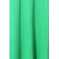 thumbnail image 4 of Women's Plus Size High Waist Foldable Elastic Band Relaxed Fit Solid Maxi Skirt, 4 of 6