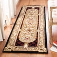 thumbnail image 5 of SAFAVIEH Classic Flanagan Floral Bordered Wool Area Rug, Black, 2' x 3', 5 of 5