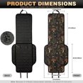 thumbnail image 7 of Xixirimido Dark Forest Mushroom Universal Car Front Seat Covers, Non-Slip, Quilted Car Seat Protective Cover, 2 Pack, Universal Car Accessories for SUVs Trucks, Front Seat Cushion, Airbag Compatible, 7 of 7