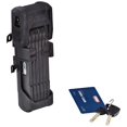thumbnail image 1 of ABUS Bordo Granit x Plus 6500/85cm Shy Security Level 15 Bike Locks, Black, 1 of 10