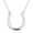 Silver, variant on Personalized Horseshoe Custom Engraved Name Necklace Minimalist Lucky Choker Jewelry For Women Men Horseback Riding Gift