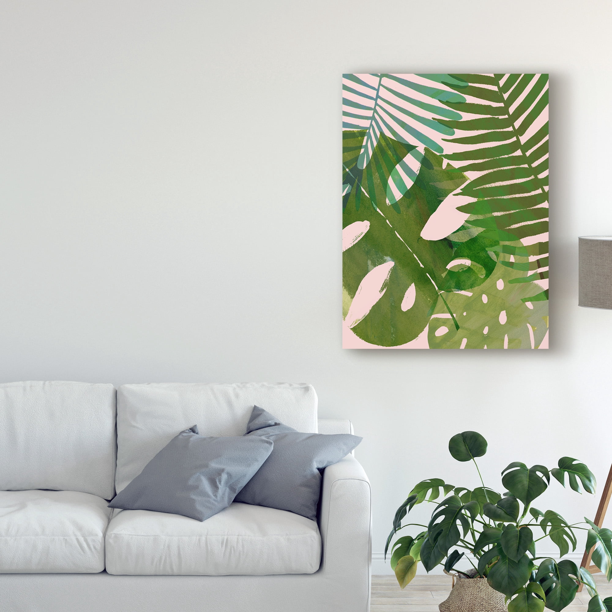 Trademark Fine Art 'Tropical Tangle II' Canvas Art by Victoria Borges