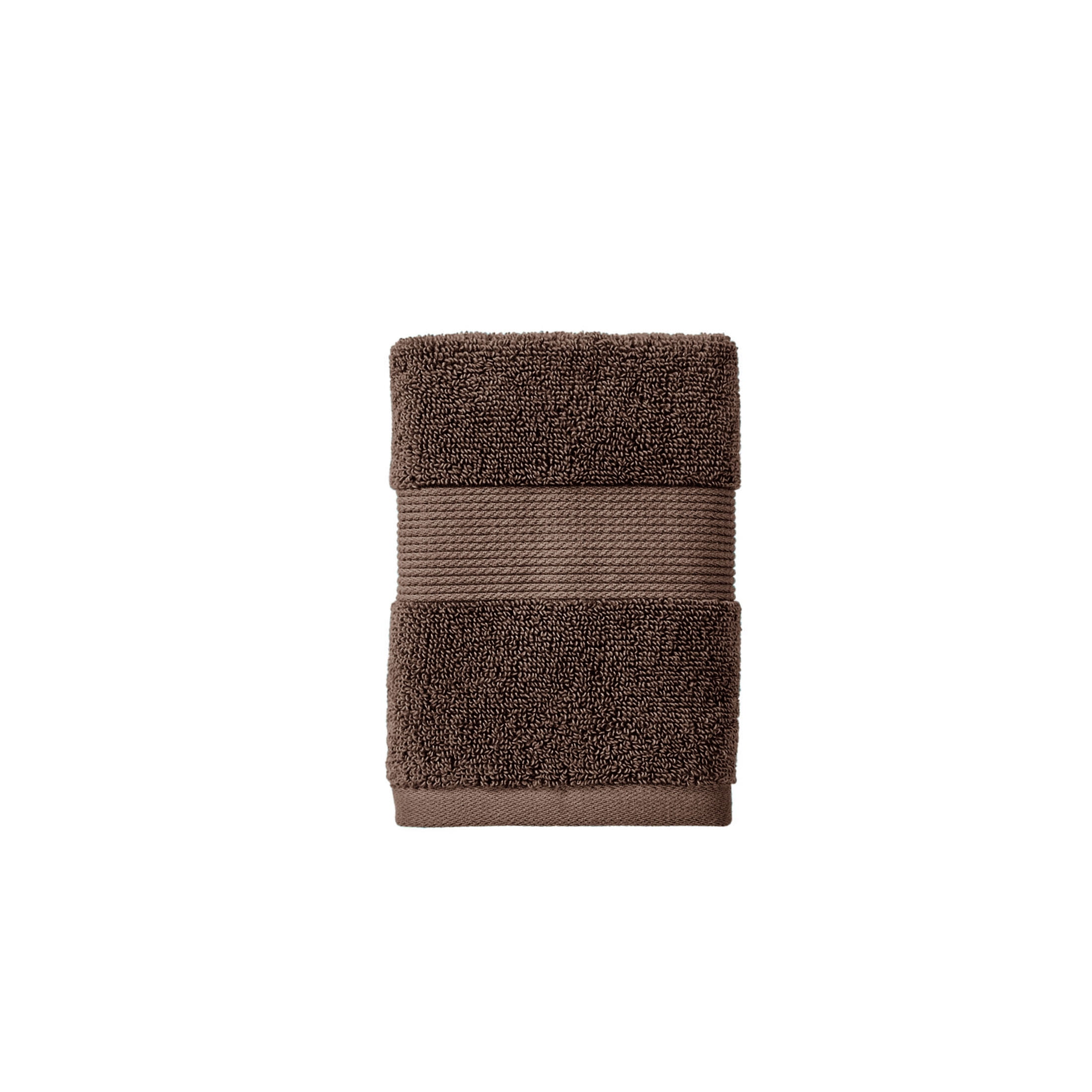 Better Homes & Gardens Signature Soft Solid Cotton 6 Piece Towel Set,Brown Basket