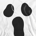 thumbnail image 2 of Popfunk Halloween Ghost Costume Adult Pull-Over Hoodie, White, Large, 2 of 4